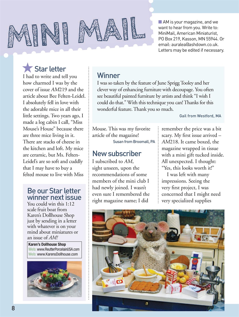 American Miniaturist Preview Pages