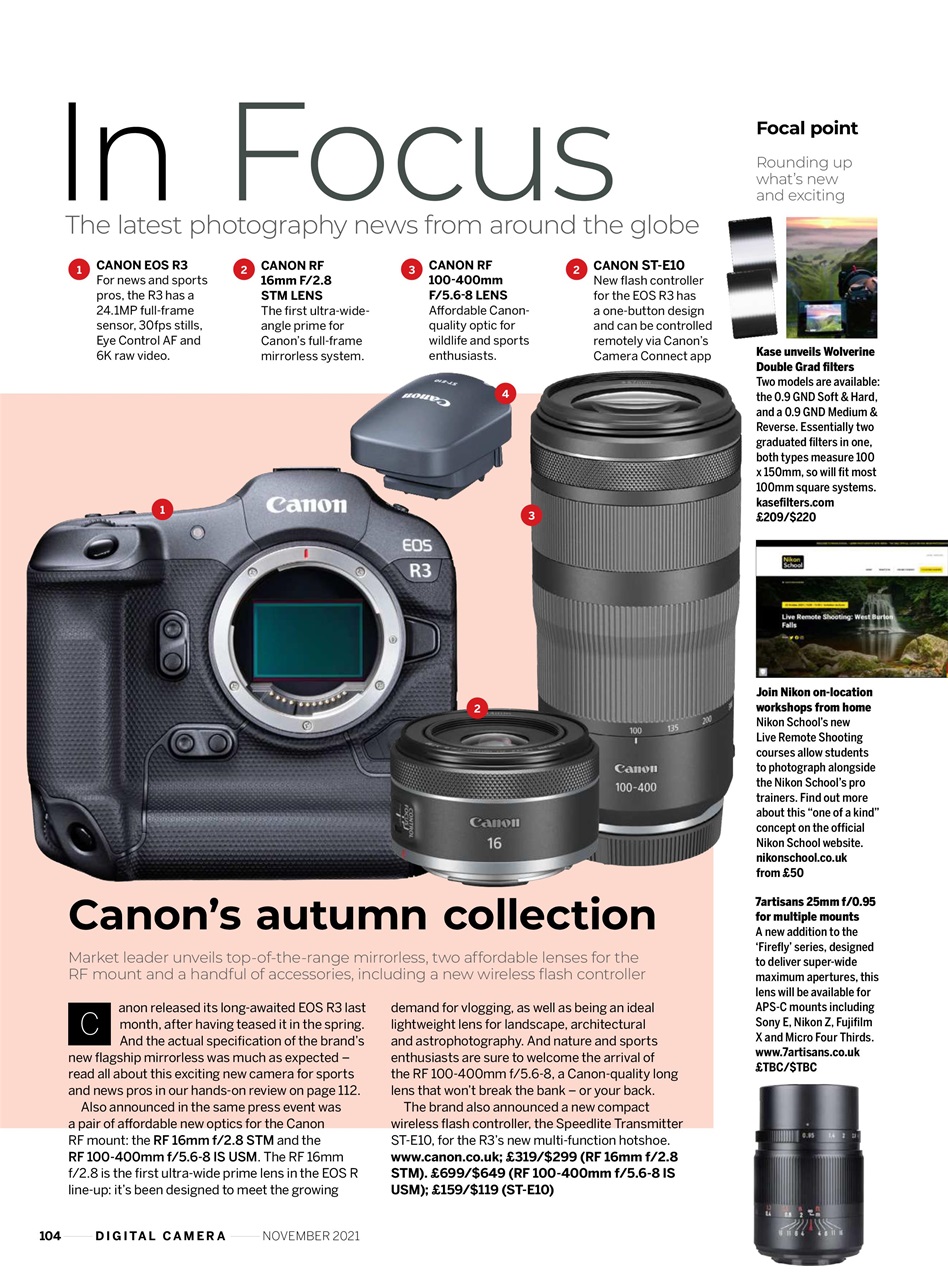 Digital Camera Magazine Preview Pages