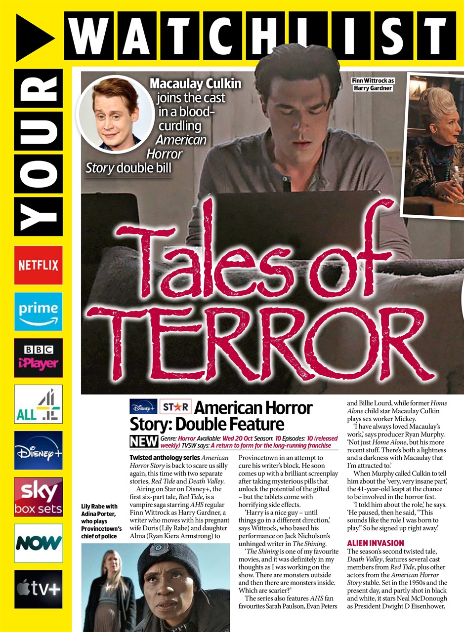 TV & Satellite Week Preview Pages
