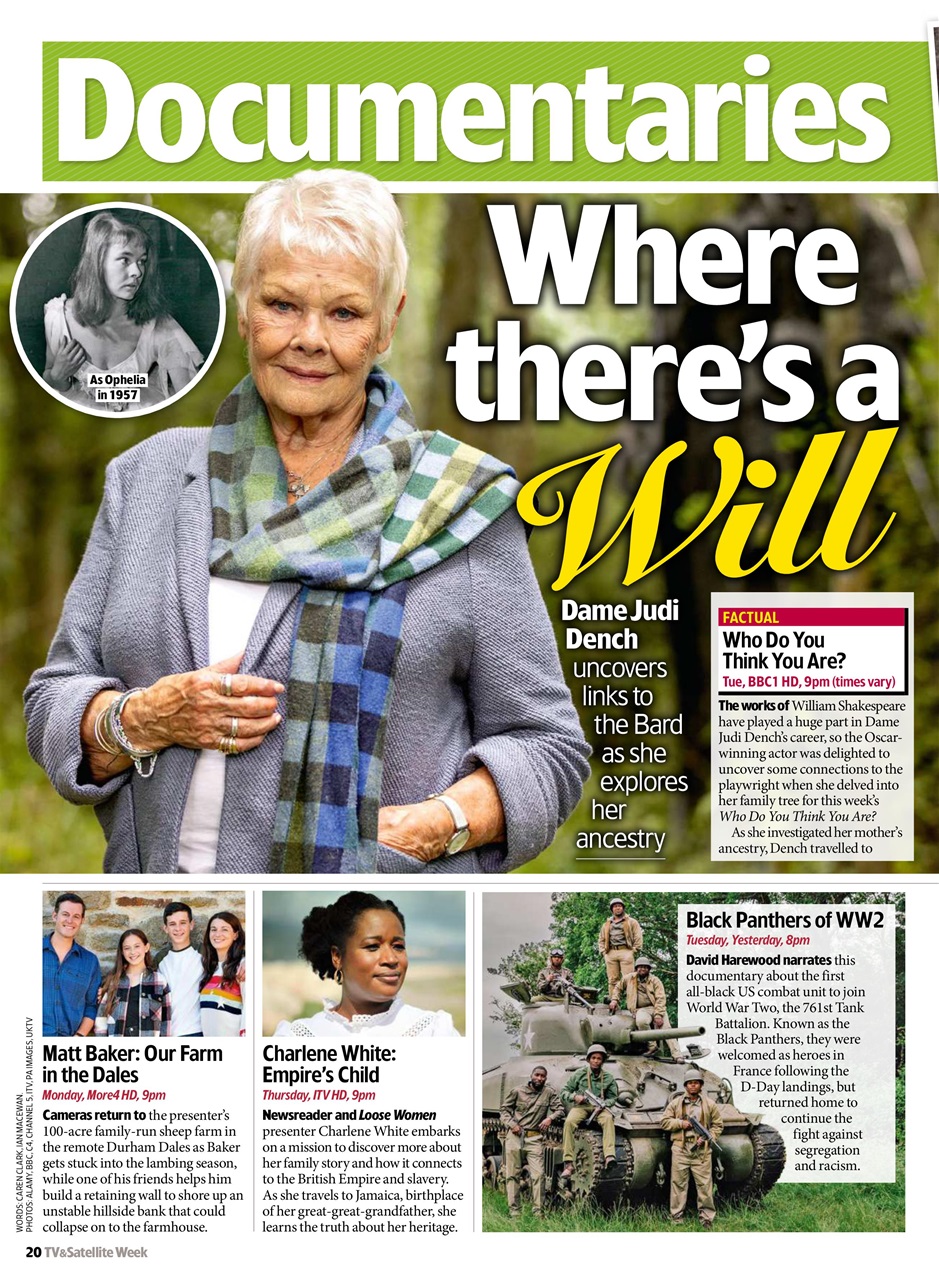 TV & Satellite Week Preview Pages