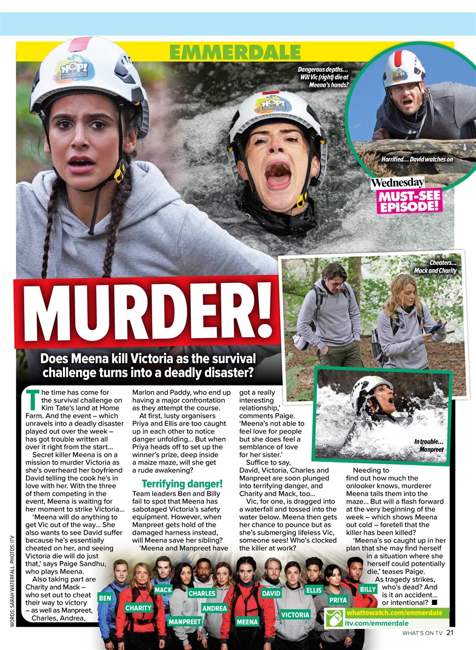 What's on TV Preview Pages