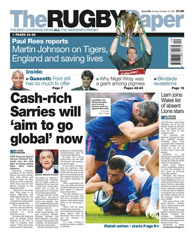 The Rugby Paper issue 10 Oct 2021