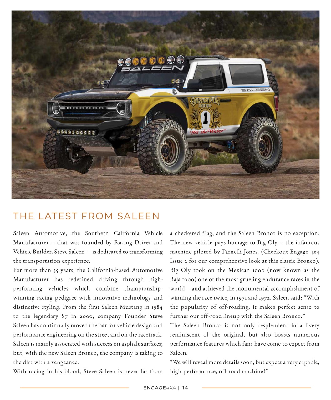 Engage4x4 Preview Pages