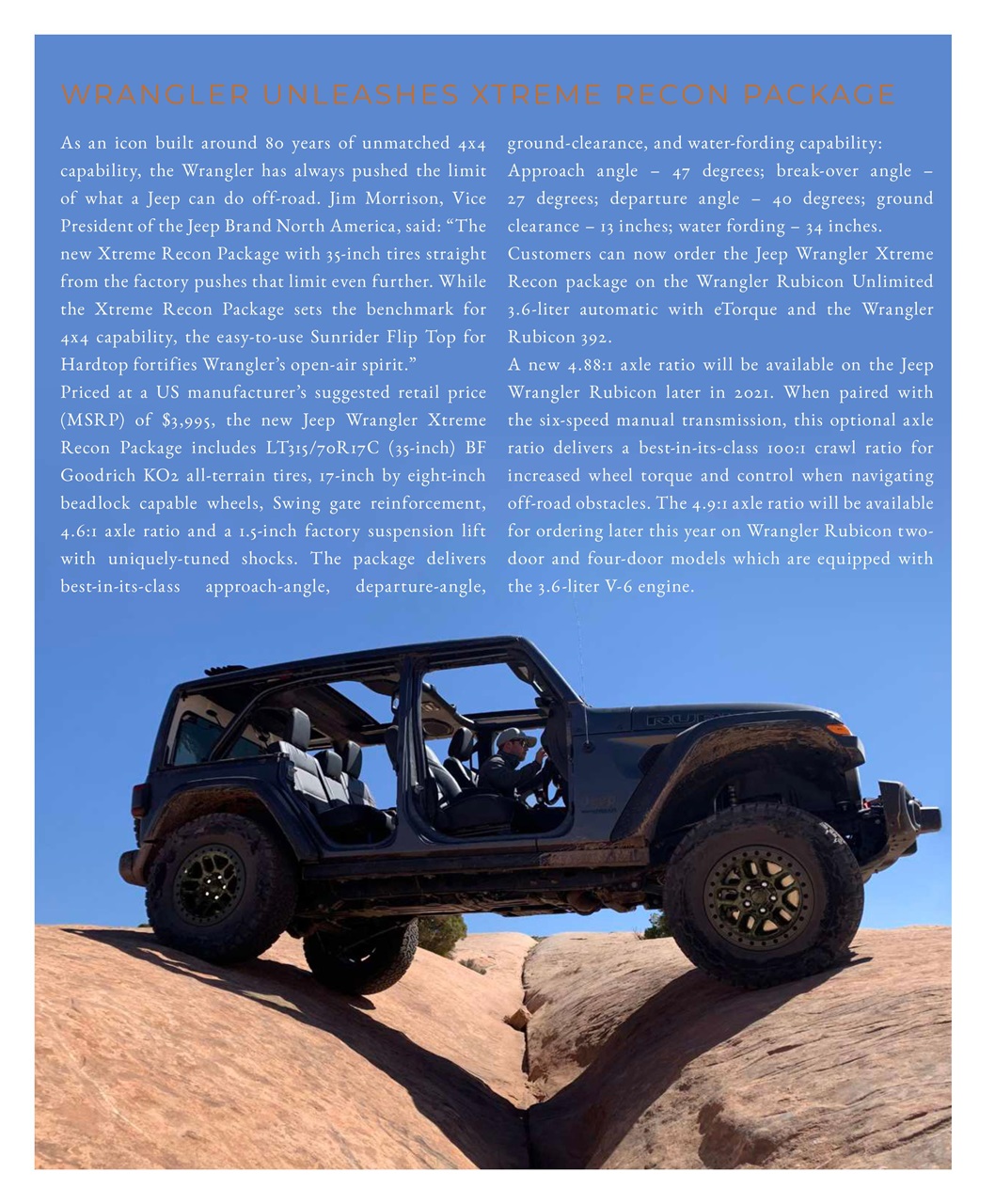 Engage4x4 Preview Pages