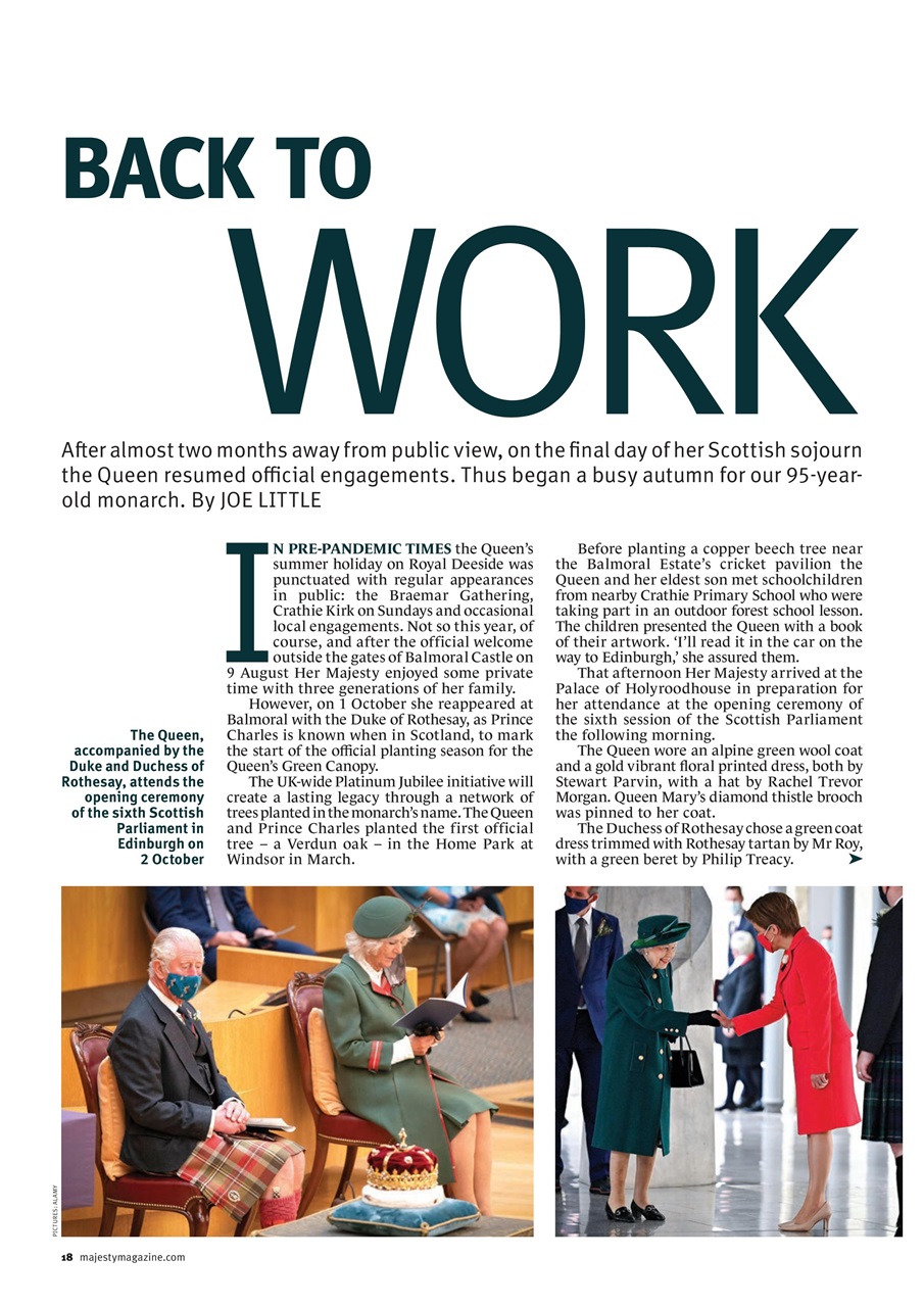 Majesty Magazine Preview Pages