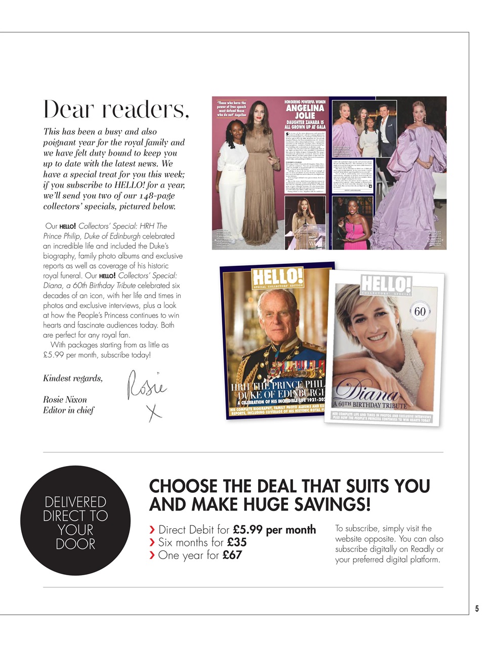 Hello! Magazine Preview Pages