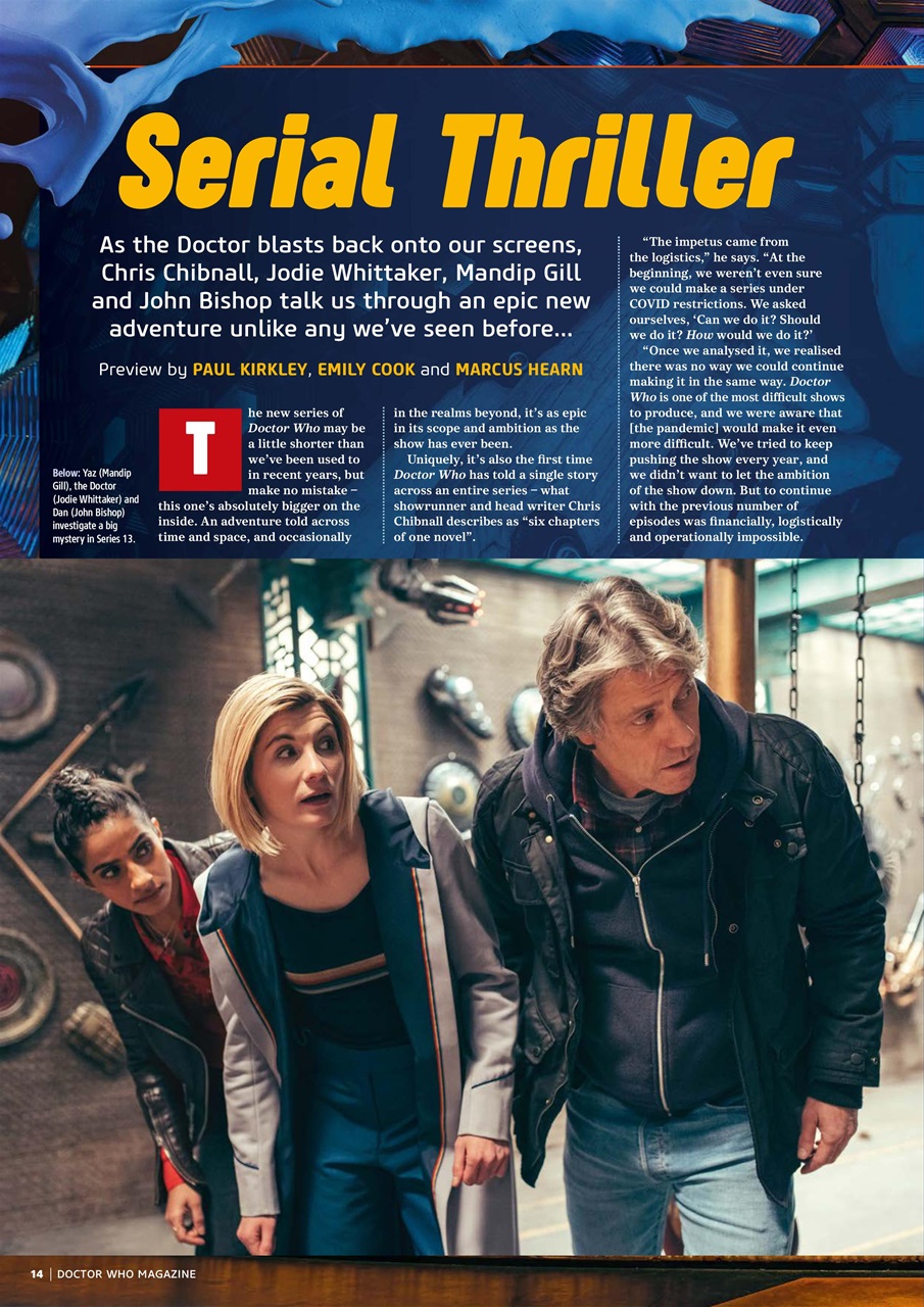 Doctor Who Magazine Preview Pages