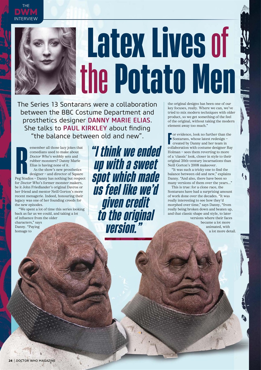 Doctor Who Magazine Preview Pages