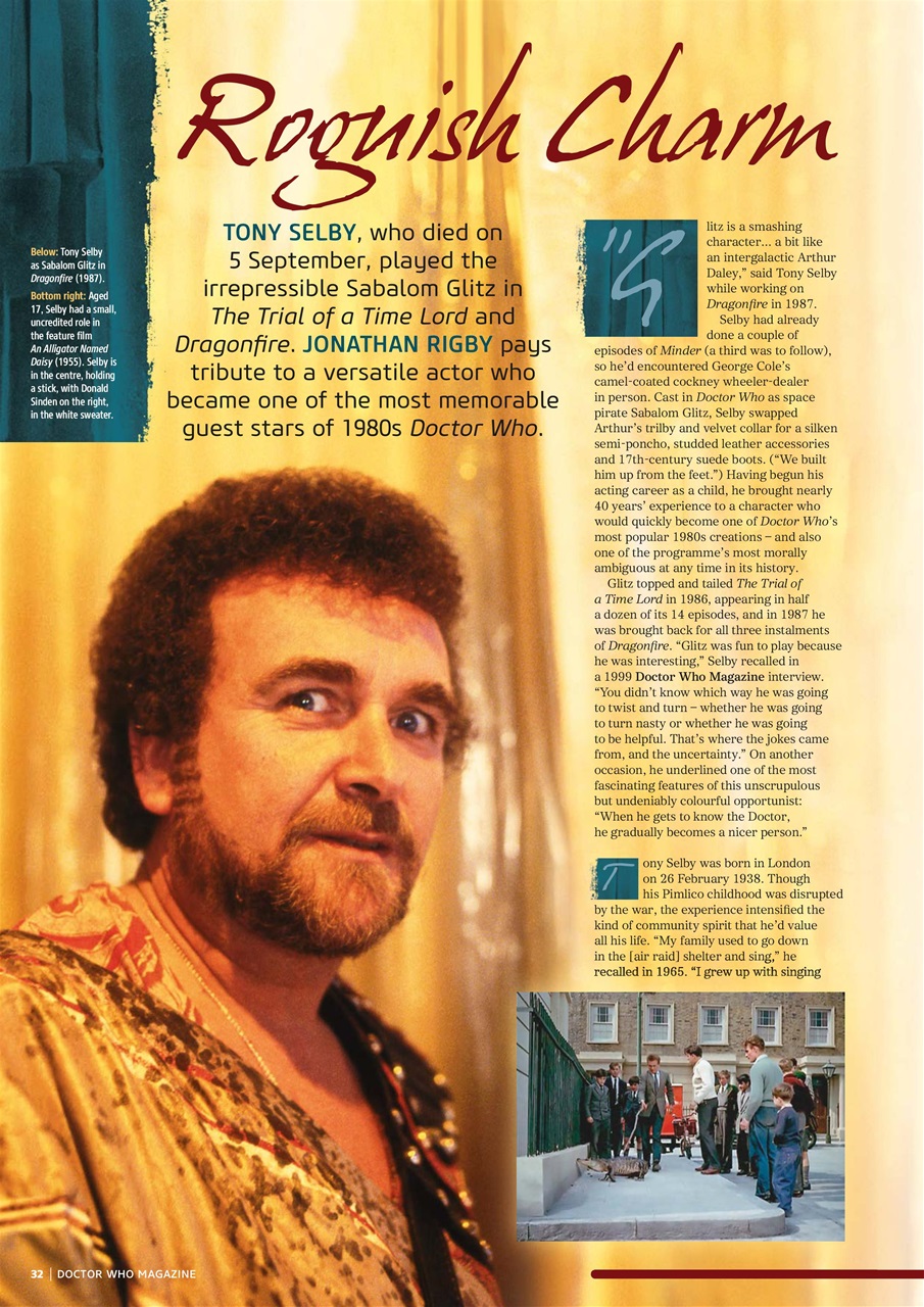 Doctor Who Magazine Preview Pages