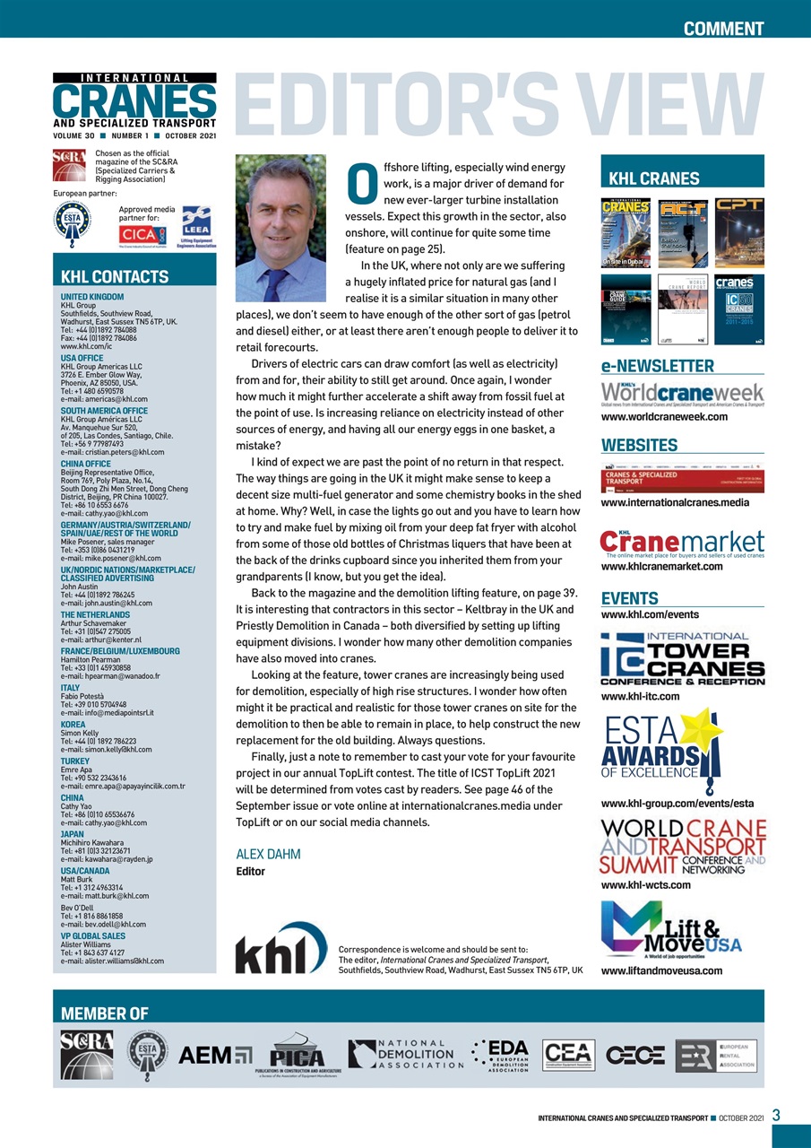 Int. Cranes and Specialized Transp Preview Pages