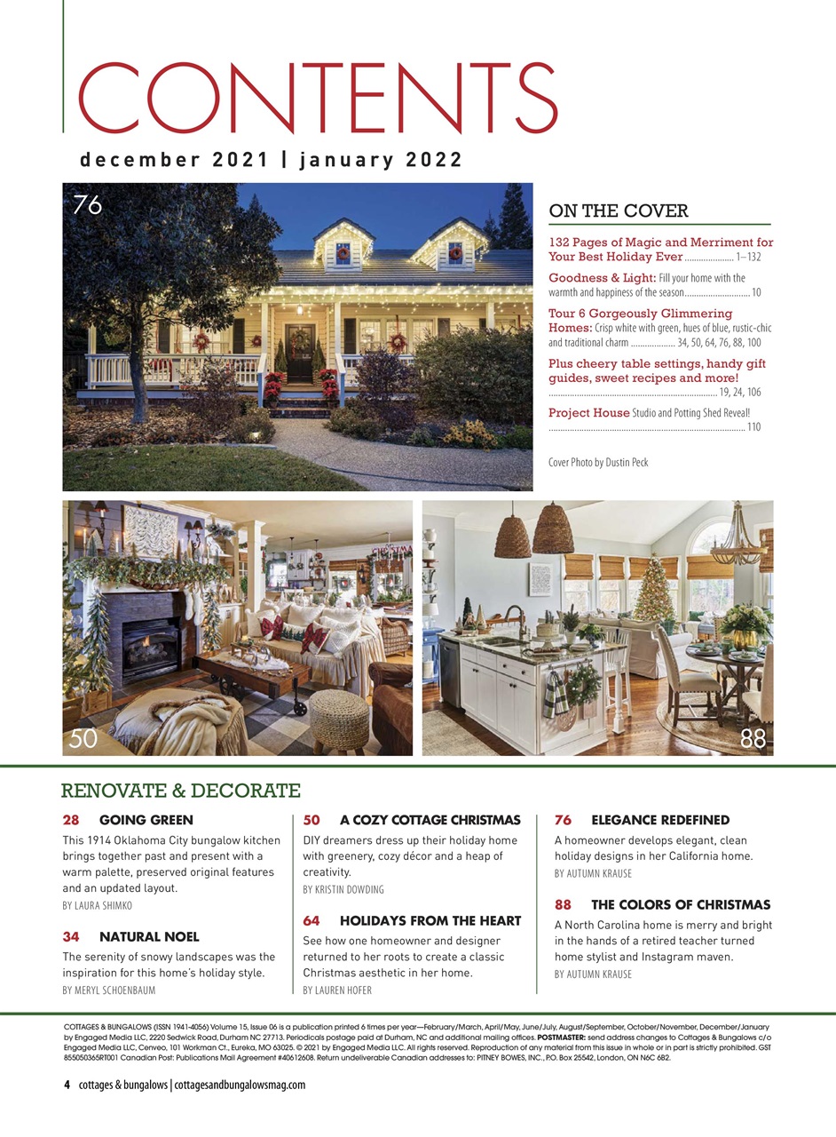 Cottages and Bungalows Preview Pages