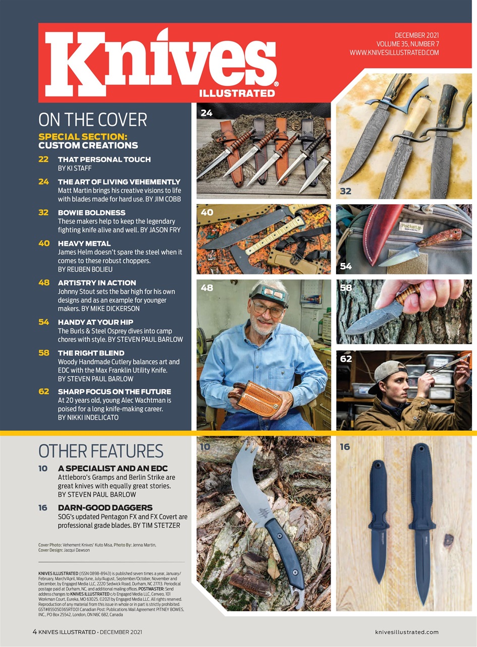 Knives Illustrated Preview Pages