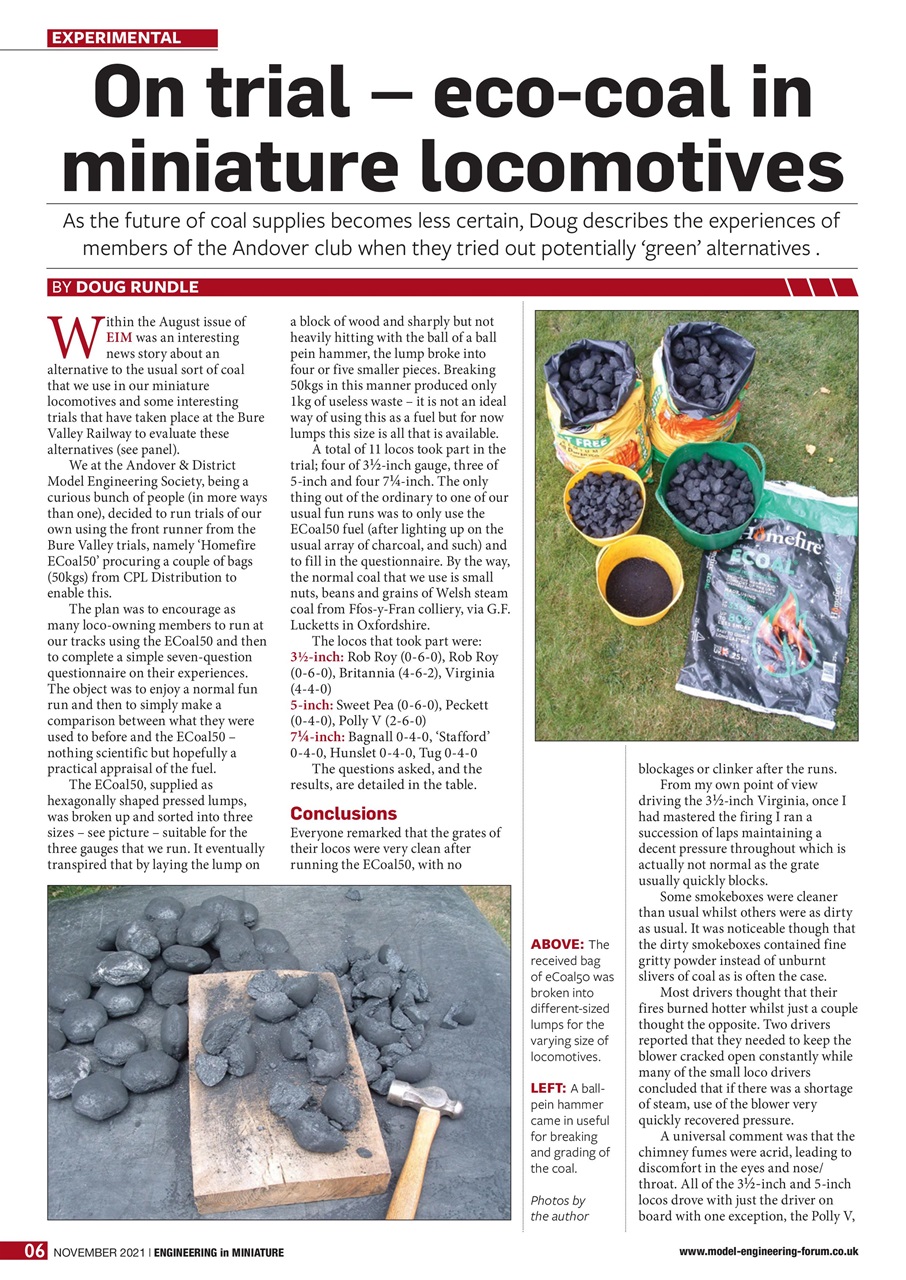 Engineering in Miniature Preview Pages