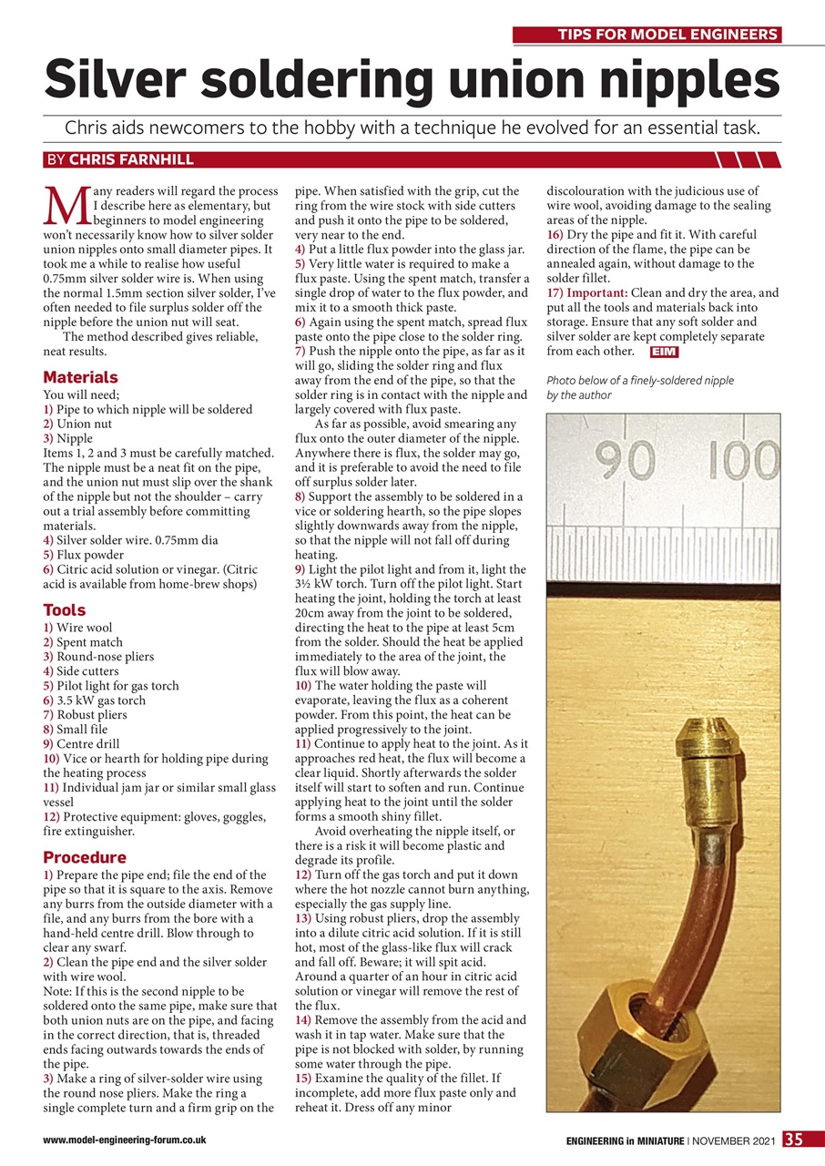 Engineering in Miniature Preview Pages