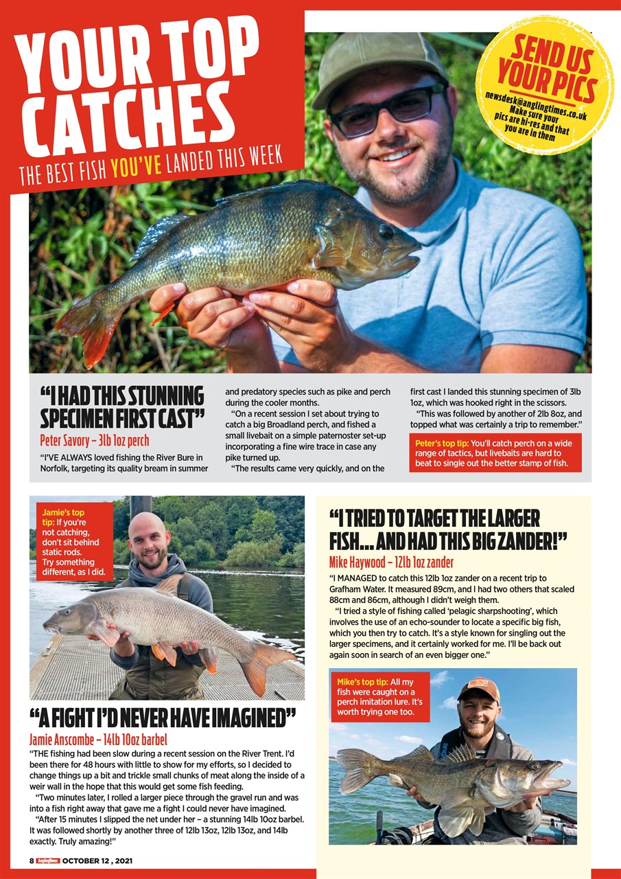 Angling Times Preview Pages