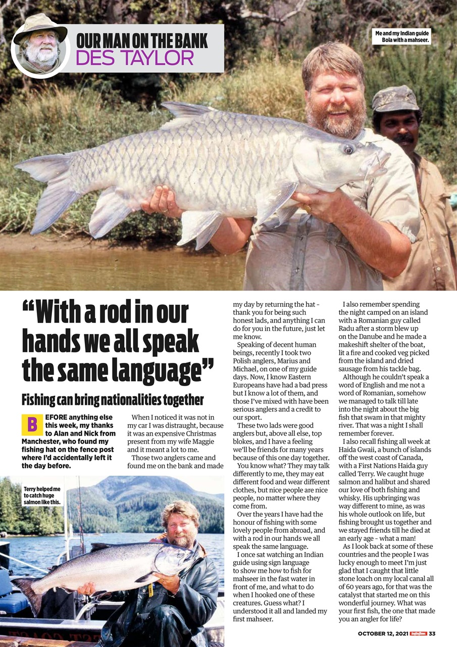 Angling Times Preview Pages