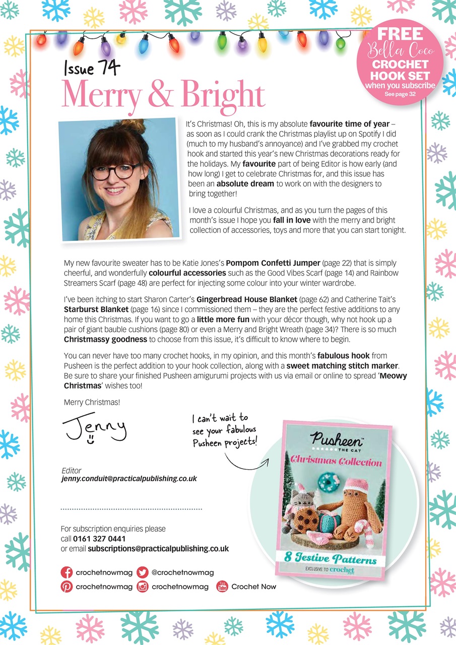 Crochet Now Magazine Preview Pages