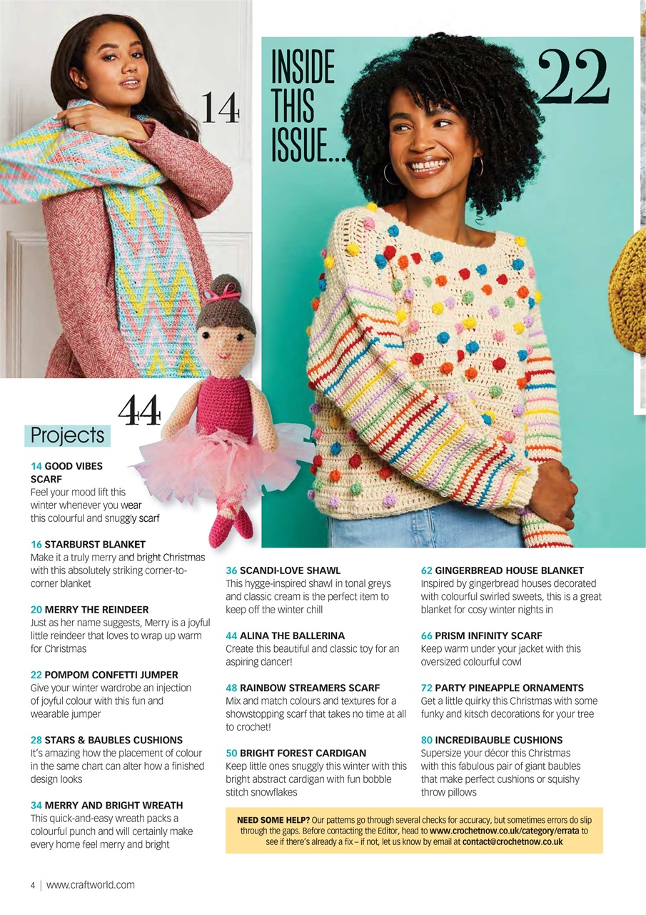 Crochet Now Magazine Preview Pages