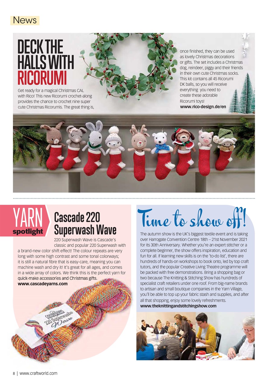 Crochet Now Magazine Preview Pages