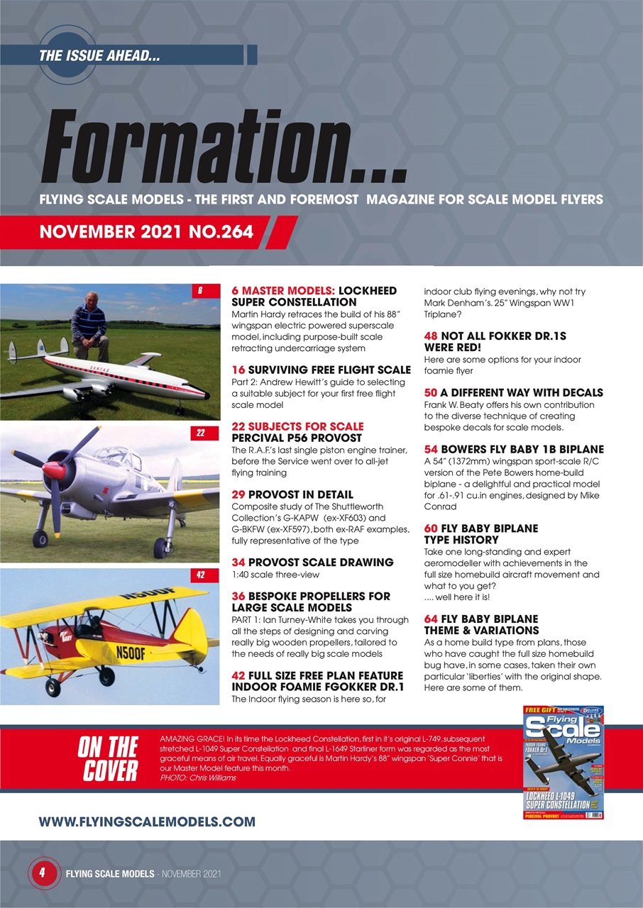 Radio Control Model Flyer Preview Pages