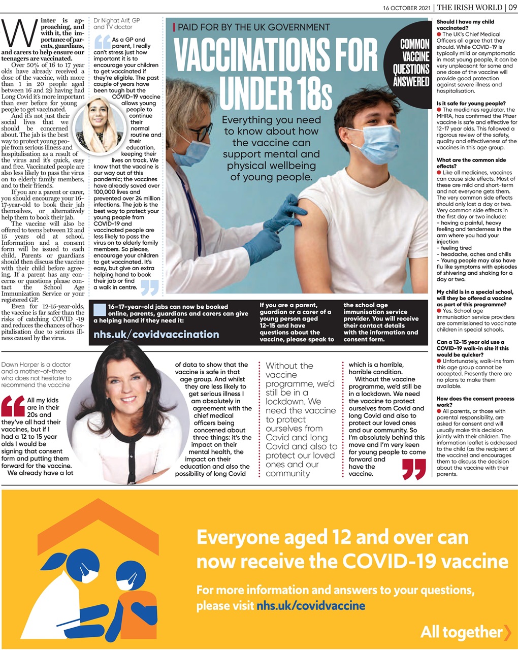 Irish World Preview Pages