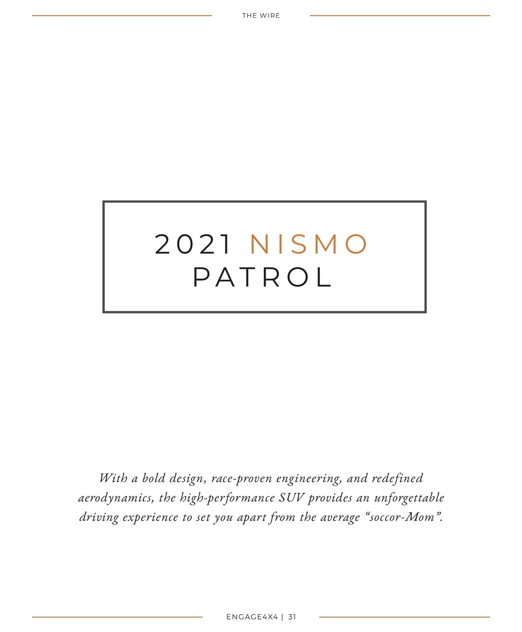 Engage4x4 Preview Pages