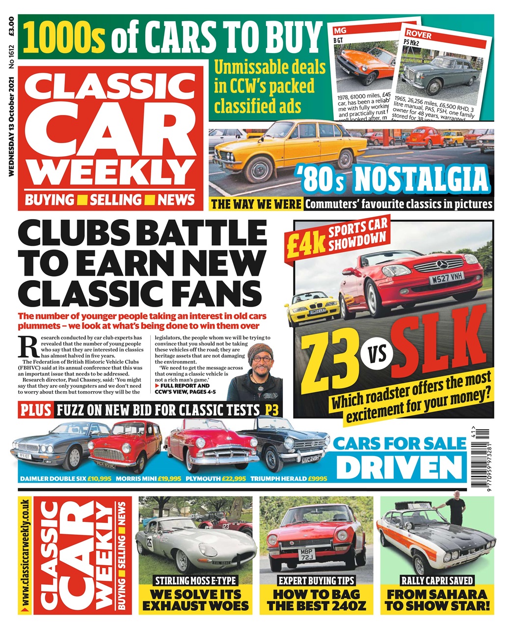 Classic Car Weekly Preview Pages