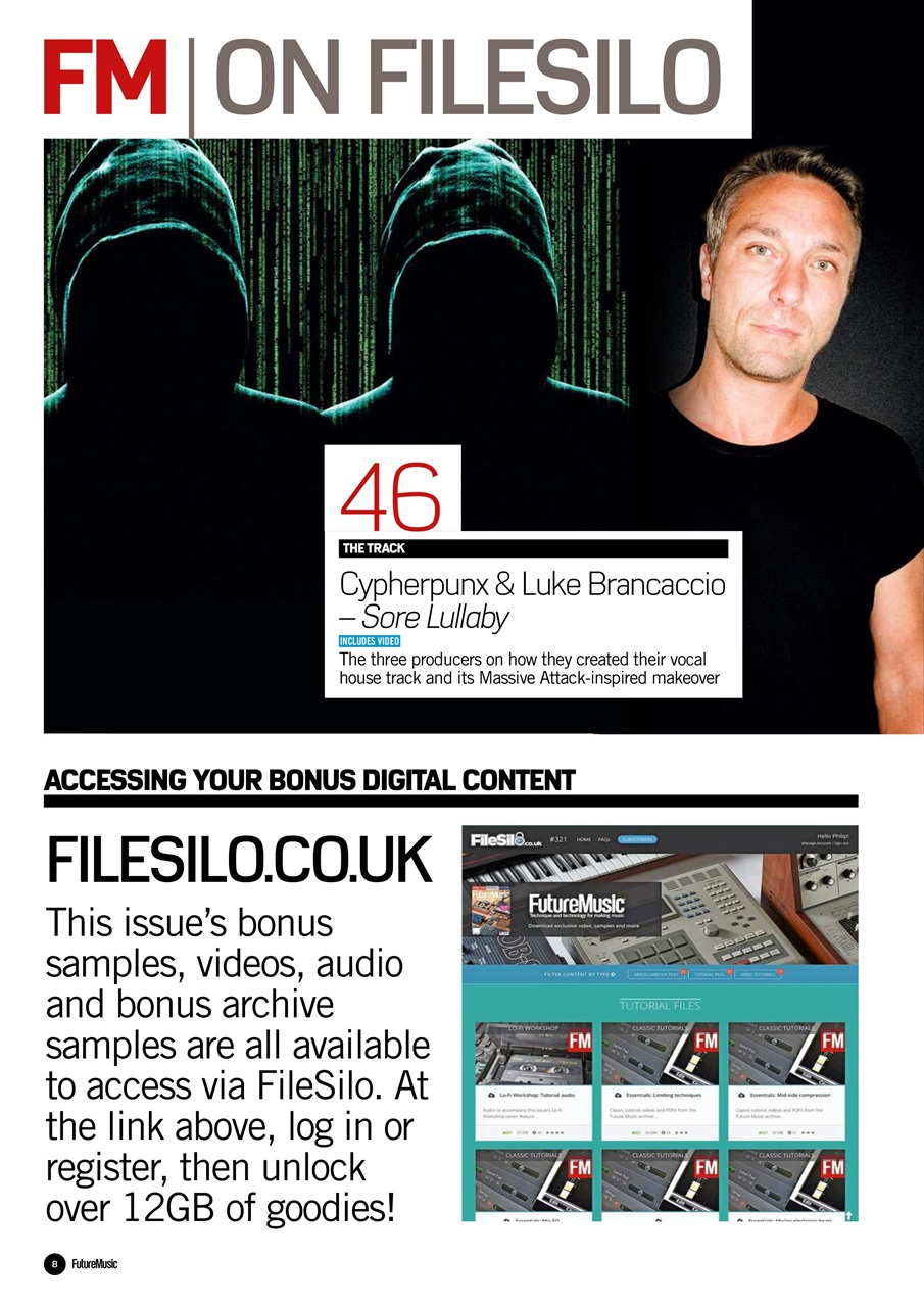 Future Music Preview Pages