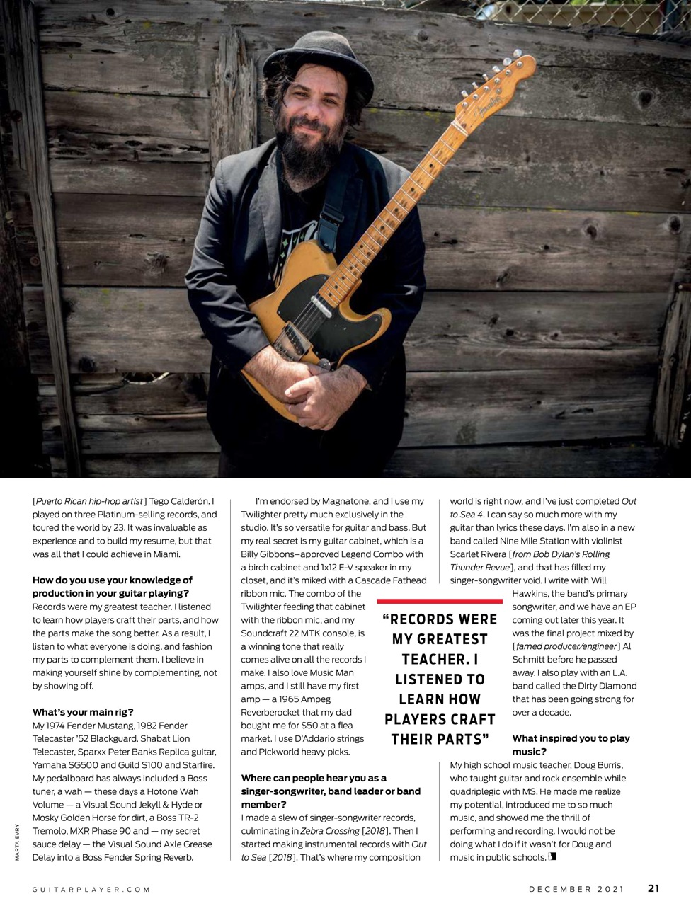 Guitar Player Preview Pages