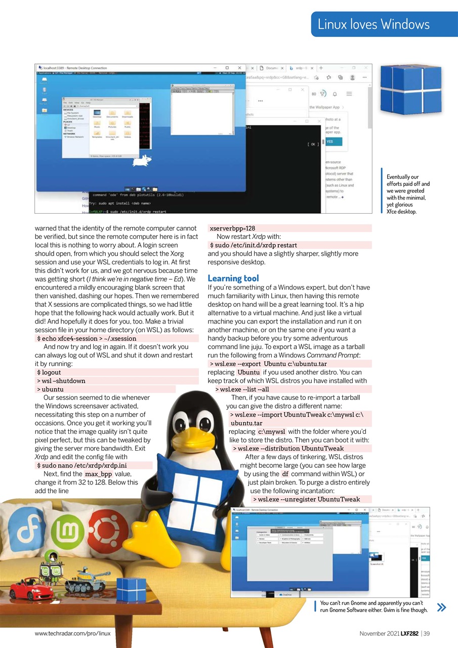 Linux Format Preview Pages
