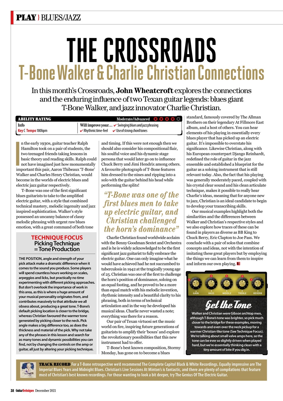 Guitar Techniques Preview Pages