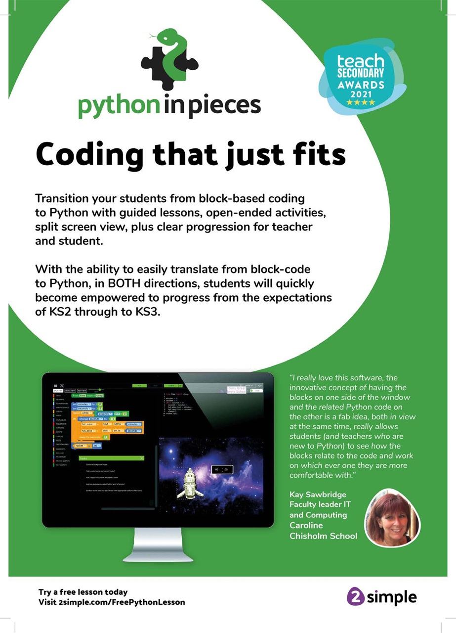 Teach Secondary Preview Pages