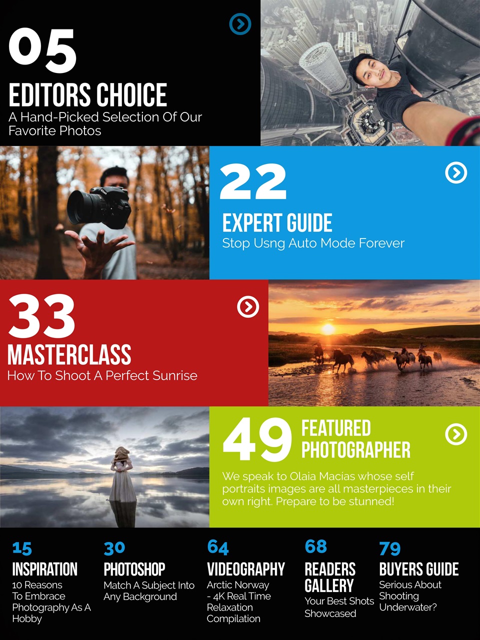 Photography Masterclass Magazine Preview Pages