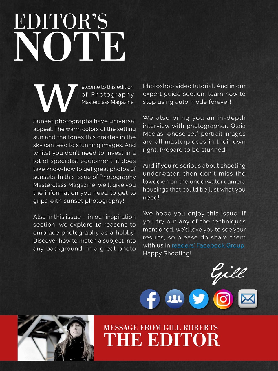 Photography Masterclass Magazine Preview Pages