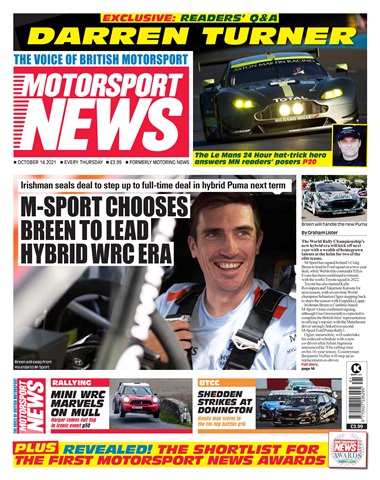 Motorsport News issue 14-Oct-21