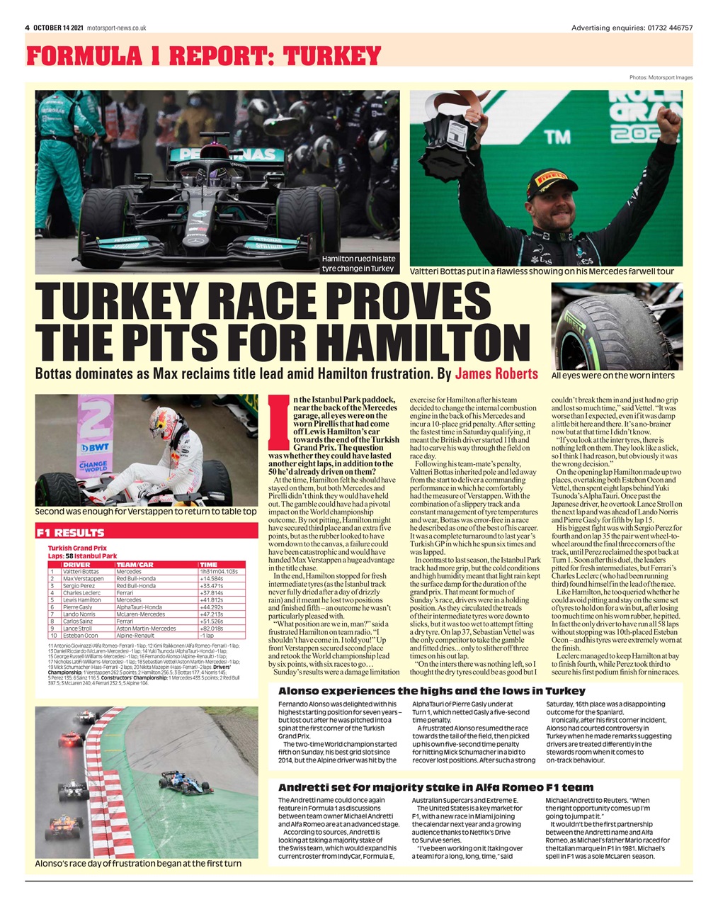 Motorsport News Preview Pages