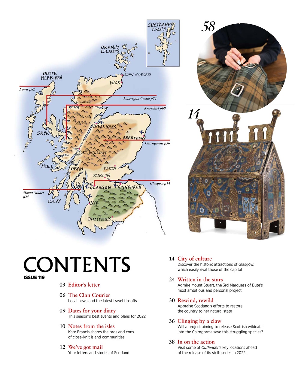 Scotland Magazine Preview Pages