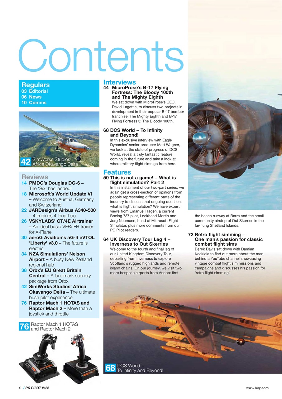 PC Pilot Preview Pages