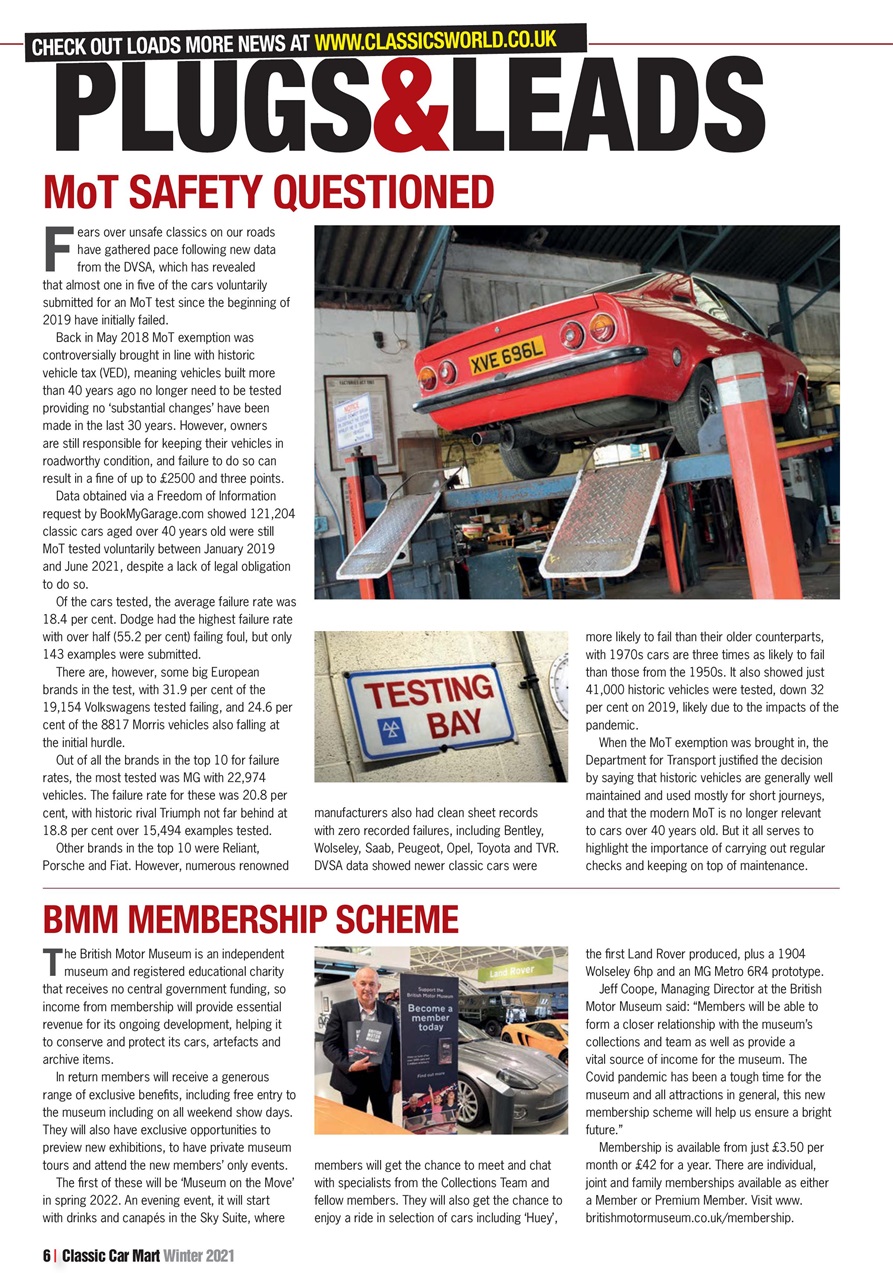 Classic Car Mart Preview Pages