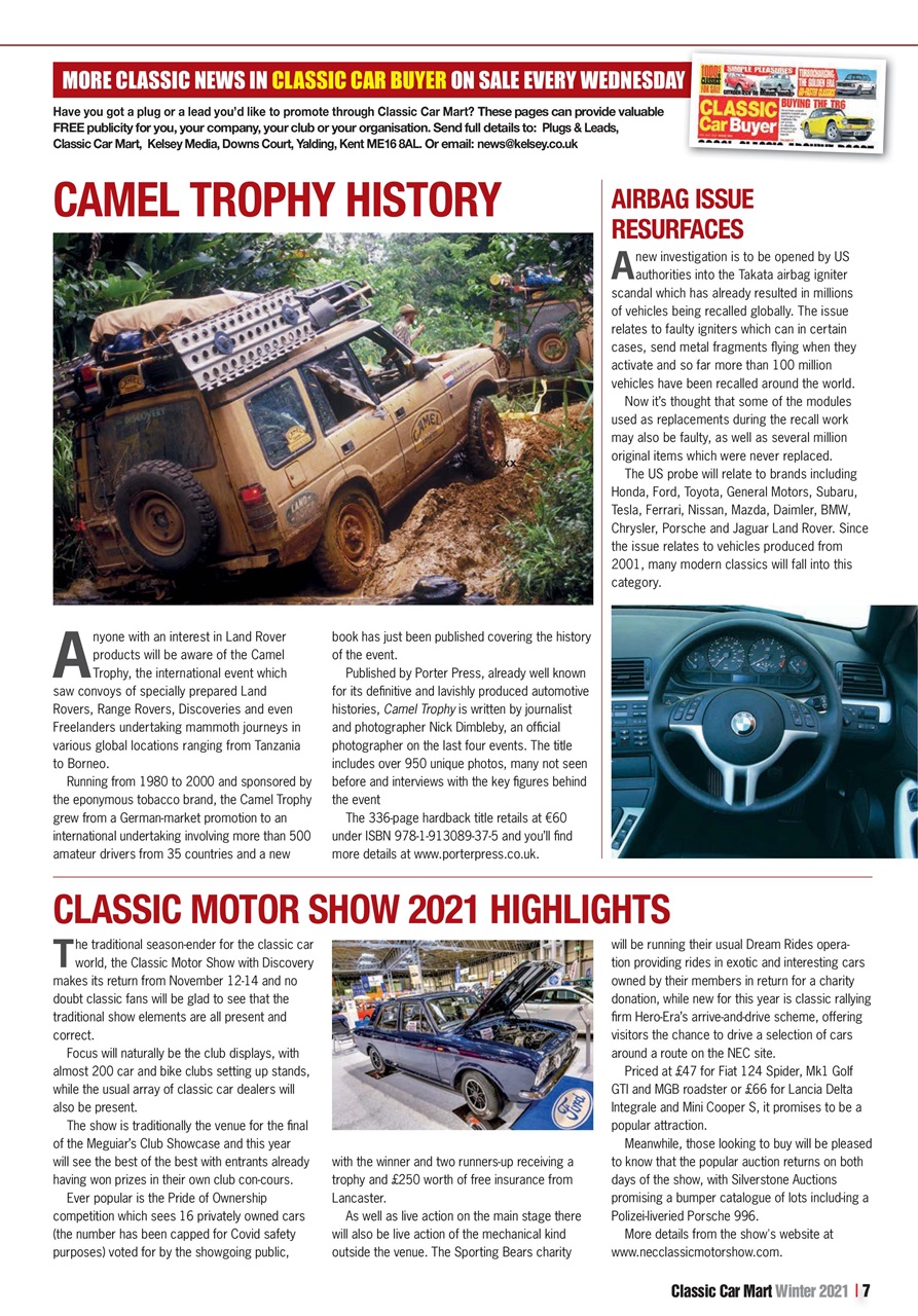 Classic Car Mart Preview Pages