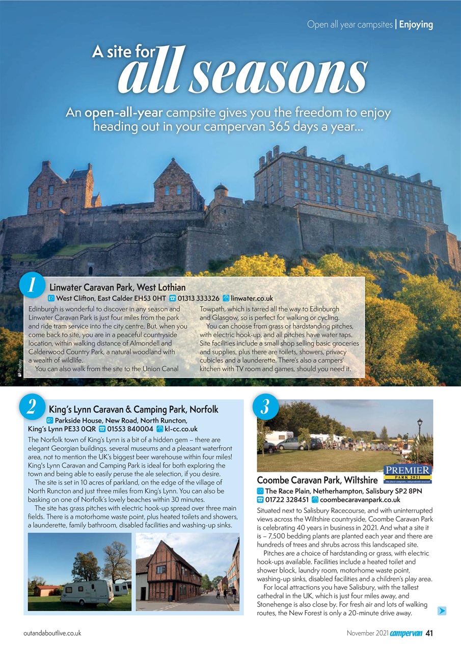 Campervan Preview Pages