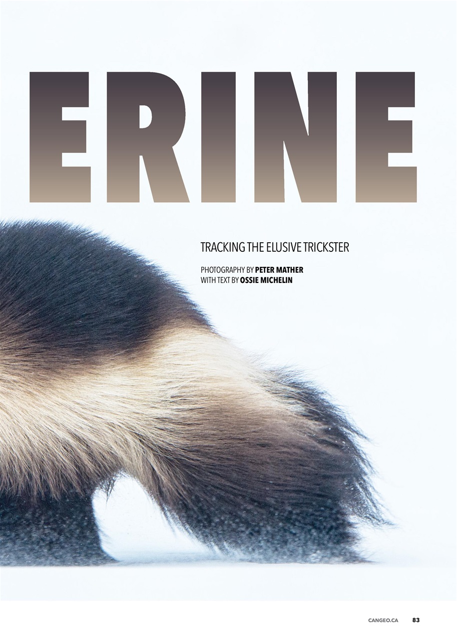 Canadian Geographic Preview Pages