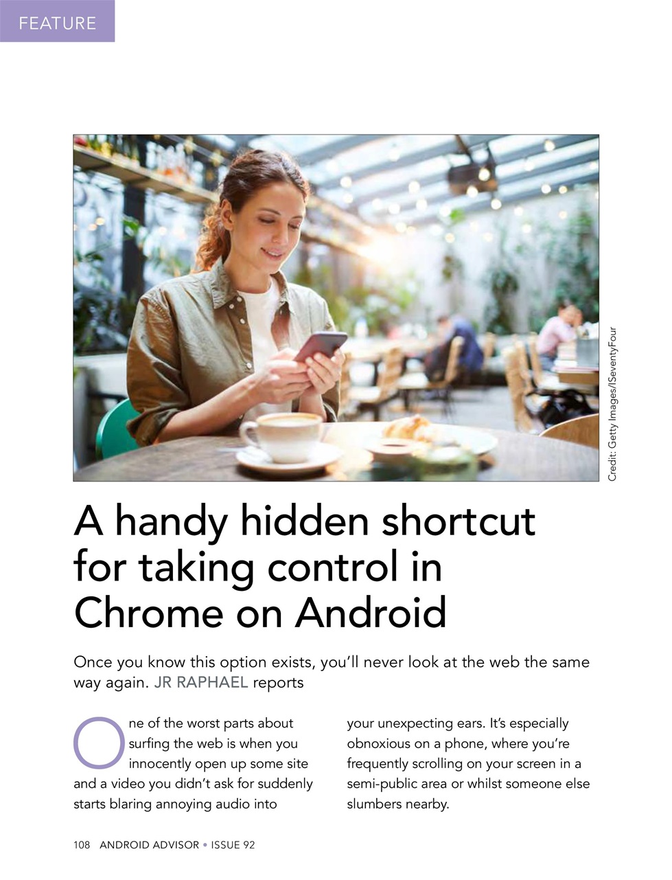 Android Advisor Preview Pages