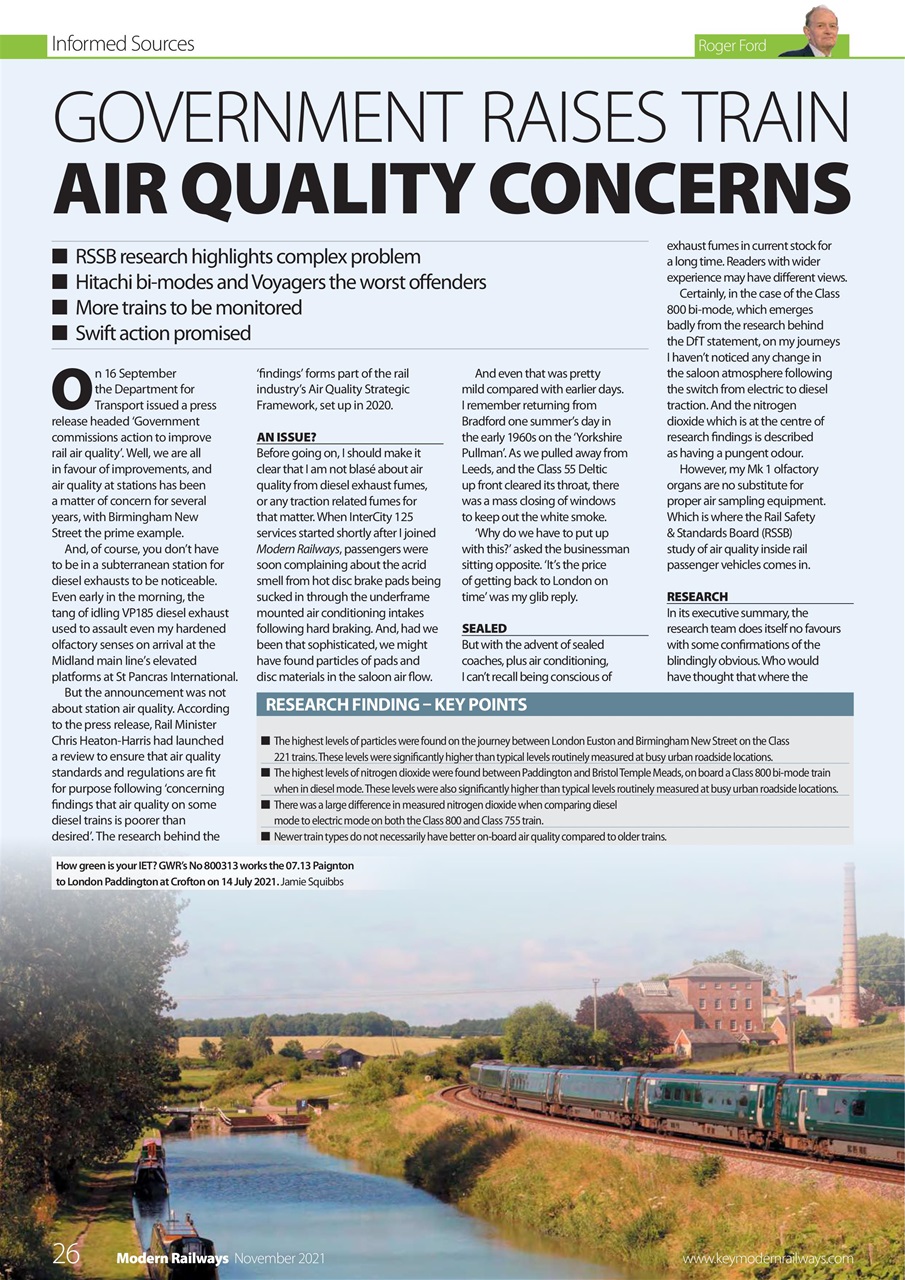 Modern Railways Preview Pages