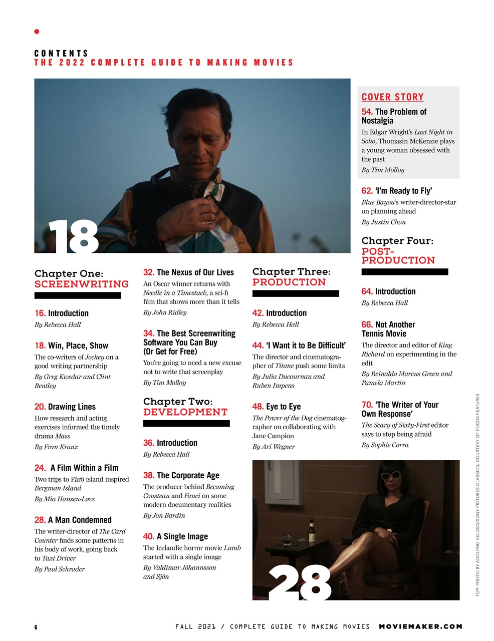 MovieMaker Magazine Preview Pages