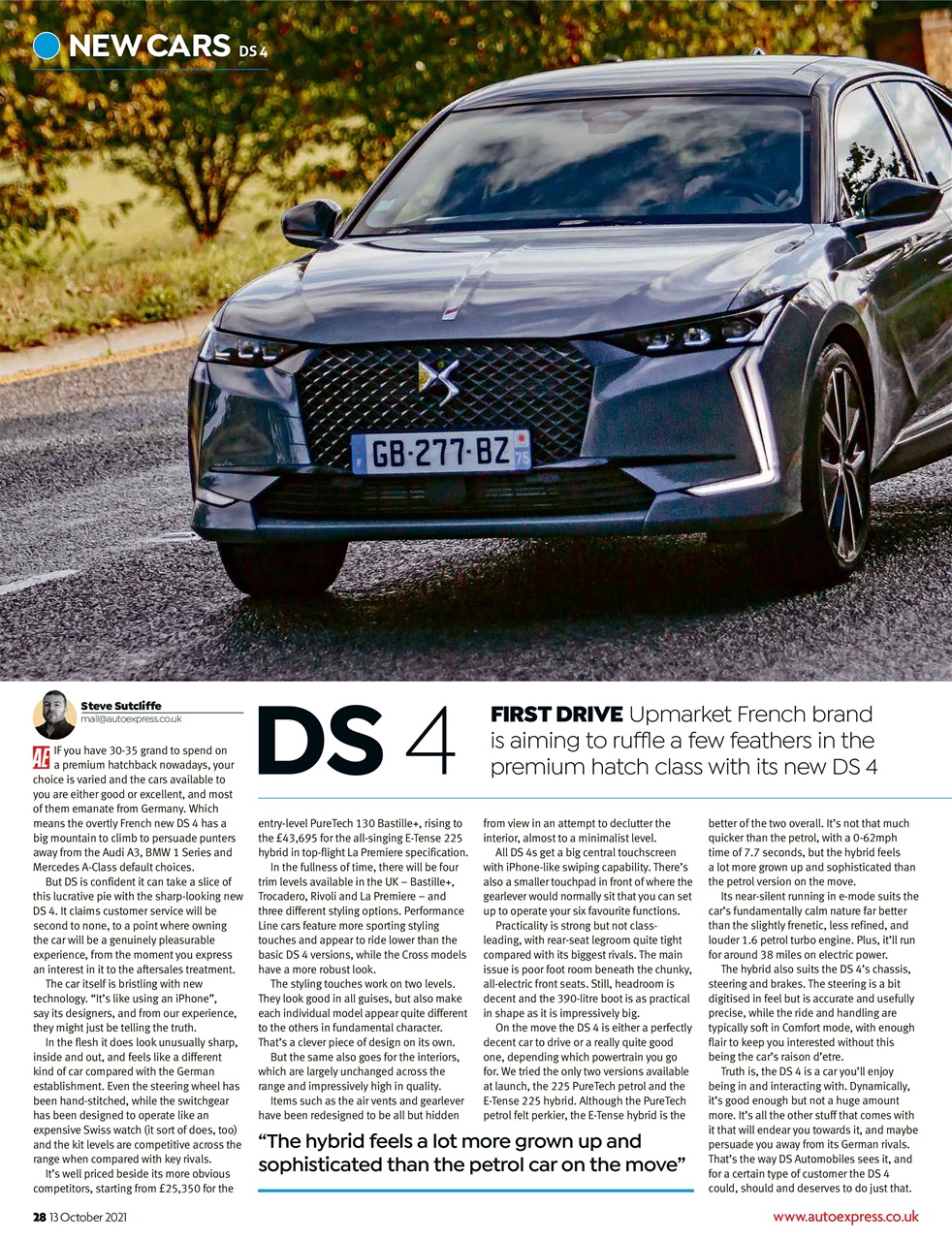 Auto Express Preview Pages