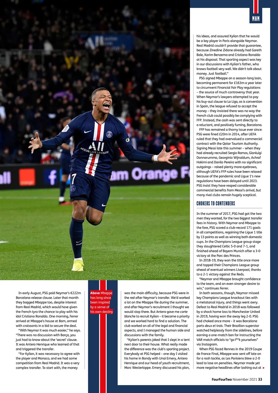 FourFourTwo Preview Pages