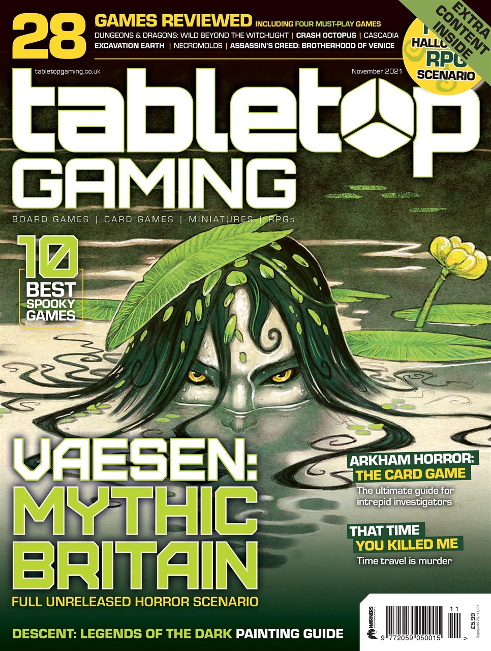 Tabletop Gaming Preview Pages