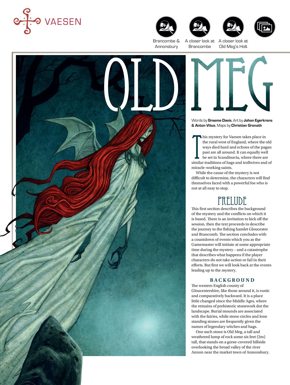 Tabletop Gaming Preview Pages