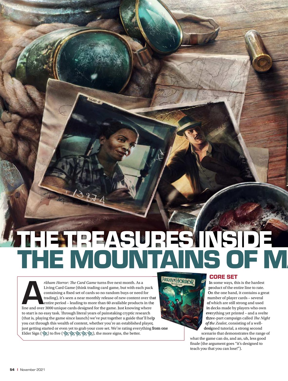 Tabletop Gaming Preview Pages